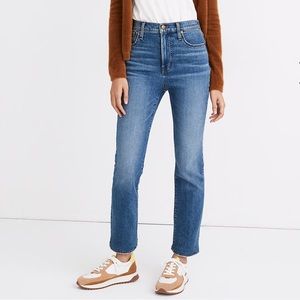 NWT Madewell Slim Demi-Boot Jeans